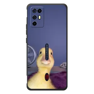 Бампер с принтом Мемы для ZTE Nubia RedMagic 6R (Утка)