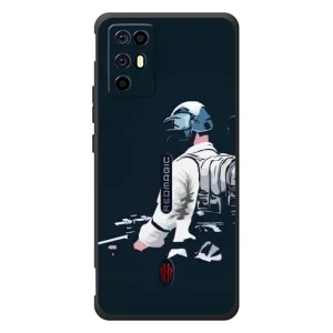 Чохол з картинкою "Герой Pubg" на ZTE Nubia RedMagic 6R (В екіперівці)