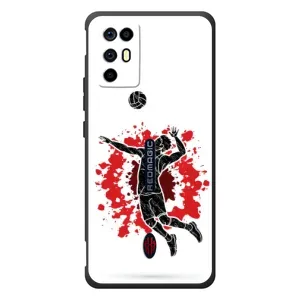 Чехлы с принтом Спортивная тематика для ZTE Nubia RedMagic 6R (Волейболист)