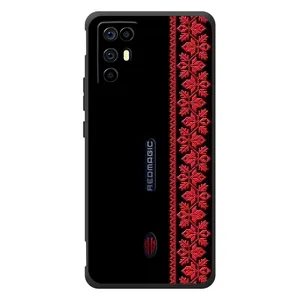 Силиконовый Чехол на ZTE Nubia RedMagic 6R с картинкой Вышиванки