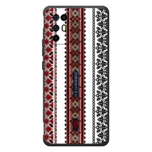 Силиконовый Чехол на ZTE Nubia RedMagic 6R с картинкой Вышиванки (Вышиваночки)