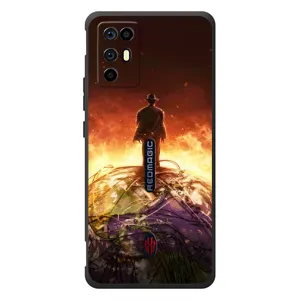 Чехол Оппенгеймер / Oppenheimer на ZTE Nubia RedMagic 6R (Ядерщик)