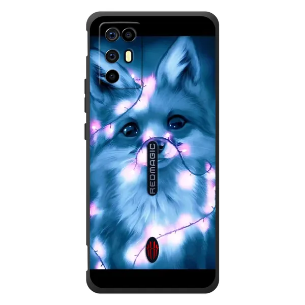 Чехол с рисунком «Яркая Лиса» для ZTE Nubia RedMagic 6R Чехол с рисунком «Яркая Лиса» для ZTE Nubia RedMagic 6R