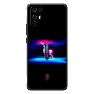 Силіконовий бампер з картинкою звірів для ZTE Nubia RedMagic 6R (Яскравий олень)