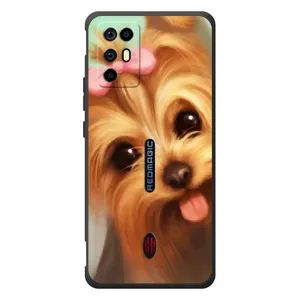 Чохол (ТПУ) Милі песики для ZTE Nubia RedMagic 6R (Йоркширський тер'єр)