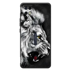 Чохол з картинкою на ZTE Nubia RedMagic 6R (Злий Лев)