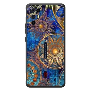 Чехлы со смыслом для ZTE Nubia RedMagic 6R (Золотые узоры)