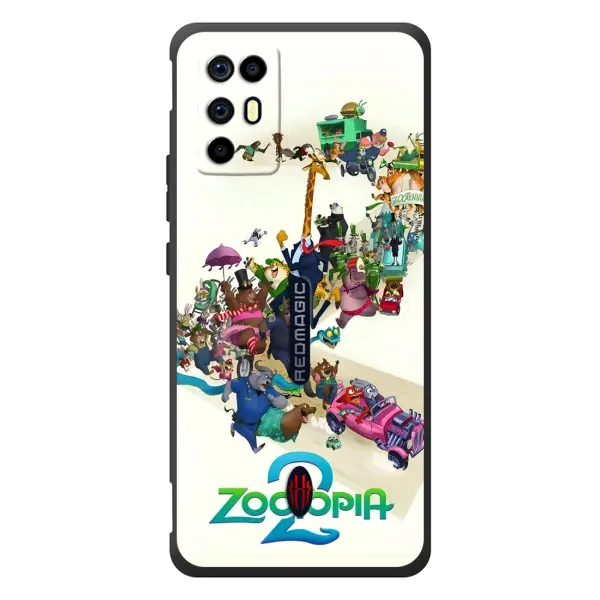 Чехол с рисунком «Зоотрополис логотип» для ZTE Nubia RedMagic 6R Чехол с рисунком «Зоотрополис логотип» для ZTE Nubia RedMagic 6R