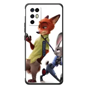 Чехлы ЗВЕРОПОЛИС для ZTE Nubia RedMagic 6R (Зверополис герои)