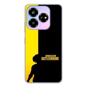 Чехол (TPU) с картинкой "Лого Пабг" на Нубиа В60 Дезижн (Battlegrounds)