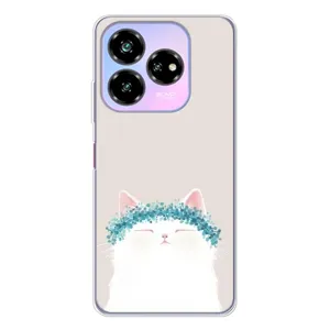 Чехол на тематику: Коты для ZTE Nubia V60 Design (Белый котик)