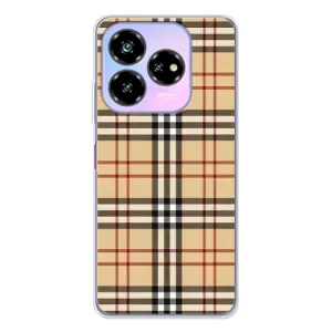 Чохол з Брендами одягу на Нубіа В60 Дезіжн (Burberry стиль)