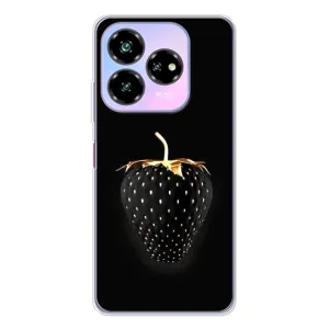 Чохол з зображенням смачної їжі для ZTE Nubia V60 Design (Чорна полуниця)
