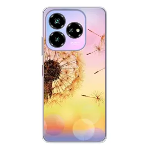 Силиконовый Чехол с одуванчиками на ZTE Nubia V60 Design (Цветок-одуванчик)