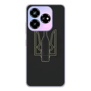 Чехол с картинкой (Патриотический ГЕРБ) на ZTE Nubia V60 Design (Герб - Молотова)