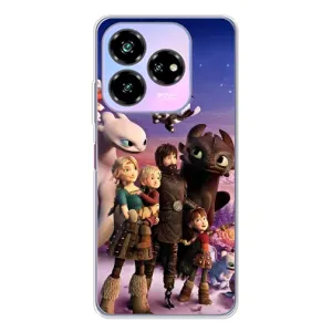 Чехол дракон Беззубик для ZTE Nubia V60 Design (Герои дракона)