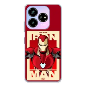 Чехол Супергерой Железный человек на ZTE Nubia V60 Design (Iron man)