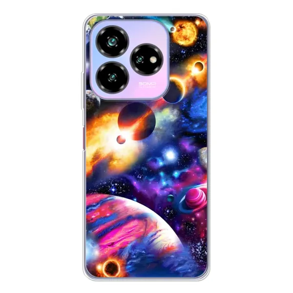 Чехол с рисунком «Космический мир» для ZTE Nubia V60 Design Чехол с рисунком «Космический мир» для ZTE Nubia V60 Design