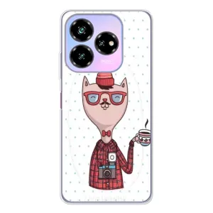 Чехол на тематику: Коты для ZTE Nubia V60 Design (Кот аристократ)