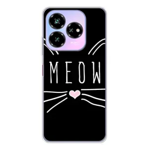 Бампер с изображением Котиков для Нубиа В60 Дезижн (КОТИК MEOW)