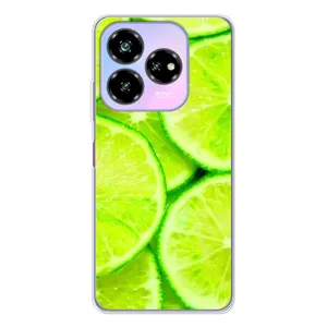 Чохол з зображенням смачної їжі для ZTE Nubia V60 Design (Лайм)