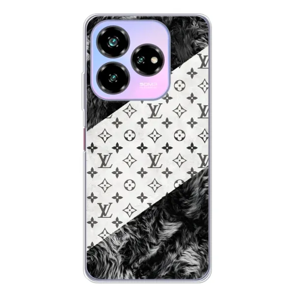 Чехол с рисунком «LV на белом» для ZTE Nubia V60 Design Чехол с рисунком «LV на белом» для ZTE Nubia V60 Design