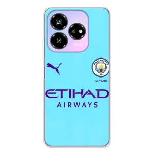Силиконовые Чехлы принт Футбол на ZTE Nubia V60 Design (Man City)