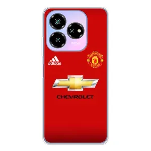 Силиконовые Чехлы принт Футбол на ZTE Nubia V60 Design (Man United)