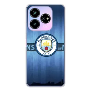 Силиконовые Чехлы принт Футбол на ZTE Nubia V60 Design (ManCity)