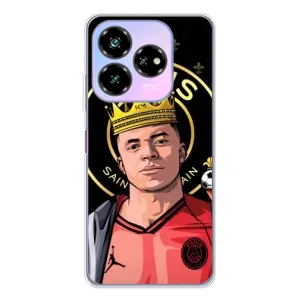 Чохол (TPU) з Футболістом на ZTE Nubia V60 Design (Mbappe King)