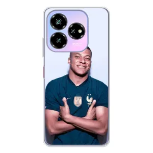 Чохол (TPU) з Футболістом на ZTE Nubia V60 Design (Мбаппешичка)