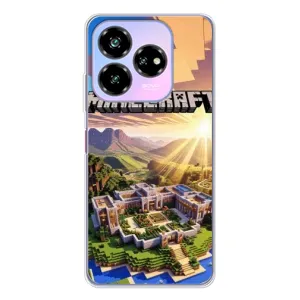 Чехол майнкрафт для ZTE Nubia V60 Design (MINECRAFT)