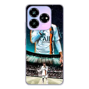 Силиконовый Чехол ZTE Nubia V60 Design (Неймар ПСЖ)