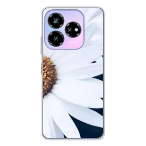 Чехол с ромашками на ZTE Nubia V60 Design (Пол ромашки)