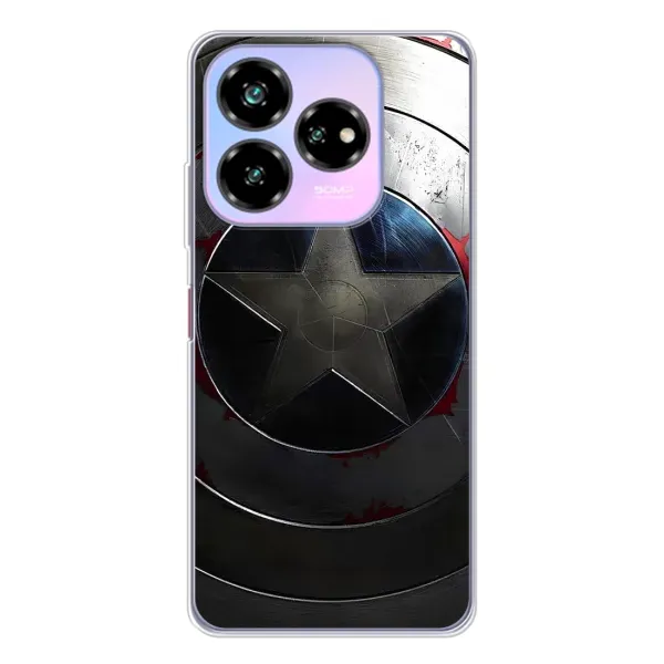 Чехол с рисунком «Ретро Щит Капитана» для ZTE Nubia V60 Design Чехол с рисунком «Ретро Щит Капитана» для ZTE Nubia V60 Design