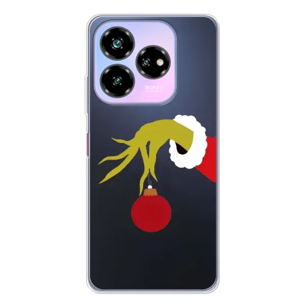 Чехол с рисунком «Рука Гринча» для ZTE Nubia V60 Design Чехол с рисунком «Рука Гринча» для ZTE Nubia V60 Design
