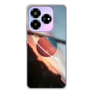 Чохол (ТПУ) з планетами на ZTE Nubia V60 Design (Сатурн)