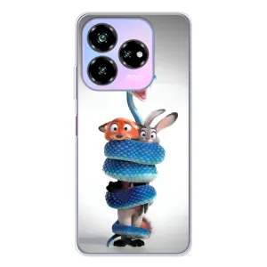 Силиконовый чехол с принтом Зоотрополіс для ZTE Nubia V60 Design (Змея Зоо)
