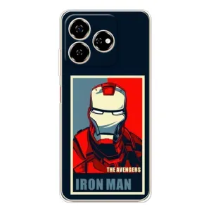 Чохол Супергерой Залізна Людина на ZTE Nubia V60 (Art Iron man)