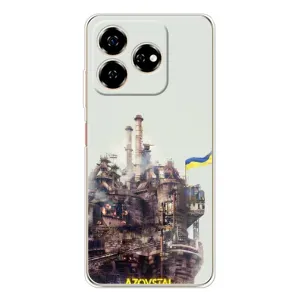 Чехлы на военную тематику для ZTE Nubia V60 (Азовсталь)