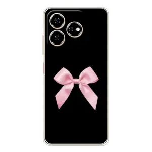 Чехол банты для ZTE Nubia V60 (Бант на черном)
