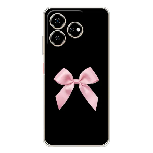 Чехол с рисунком «Бант на черном» для ZTE Nubia V60 Чехол с рисунком «Бант на черном» для ZTE Nubia V60