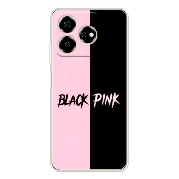 Чехол с рисунком «BLACK PINK» для ZTE Nubia V60