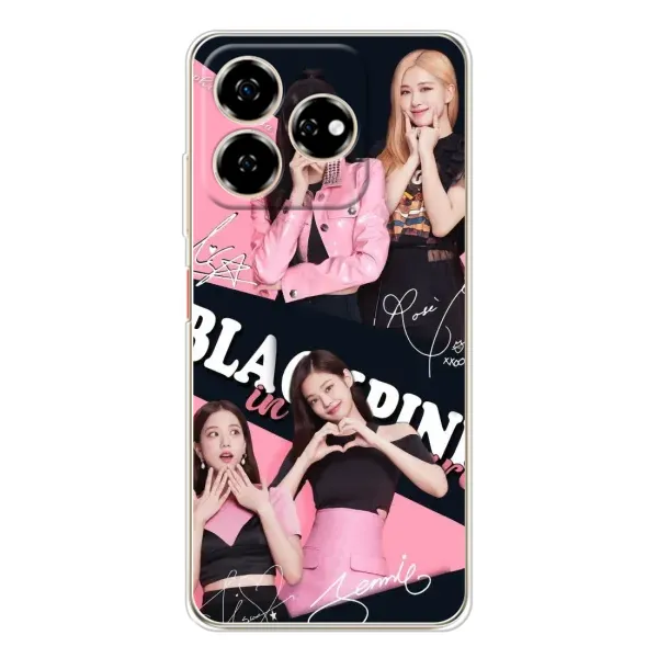 Чехол с рисунком «BLACKPINK» для ZTE Nubia V60