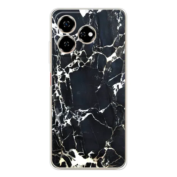 Чехол с рисунком «Чёрный мрамор» для ZTE Nubia V60 Чехол с рисунком «Чёрный мрамор» для ZTE Nubia V60