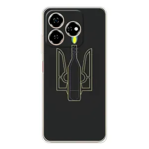 Чехол с картинкой (Патриотический ГЕРБ) на ZTE Nubia V60 (Герб - Молотова)