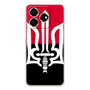 Чохли УПА (Червоно-Чорний) на ZTE Nubia V60 (Герб України)