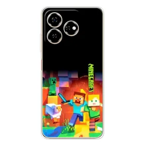 Чохли для ZTE Nubia V60 (Персонажі МайнКрафт) (Герой Майнкрафт)