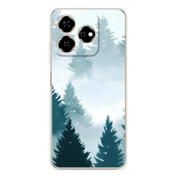 Чехол с рисунком «Горный лес» для ZTE Nubia V60 Чехол с рисунком «Горный лес» для ZTE Nubia V60