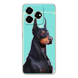 Чохол ДОБЕРМАН  для ZTE Nubia V60 (Король доберман)